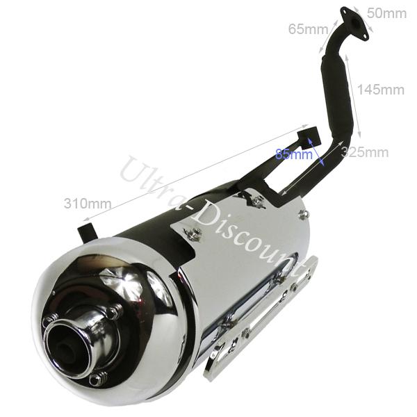 Aufpuff fr Skooter Jonway GT 125 Bilder 1