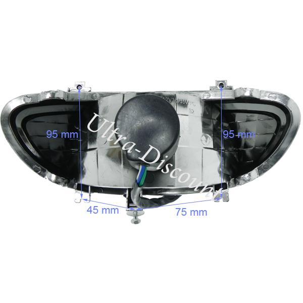 Scheinwerfer fr Motorroller Baotian BT49QT-9 Bilder 2
