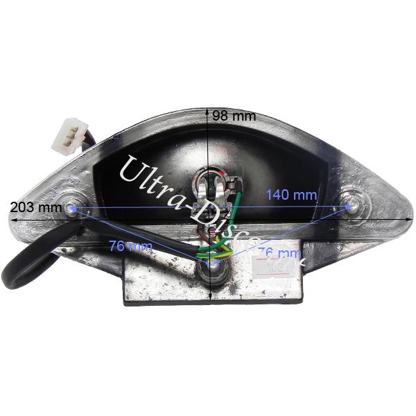Rcklicht fr Motorroller Baotian BT49QT-12 Bilder 1