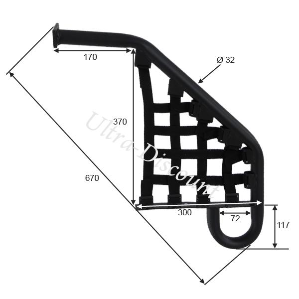 Nerf Bars rechts fr Quad Shineray 250 ccm ST-9E Bilder 1