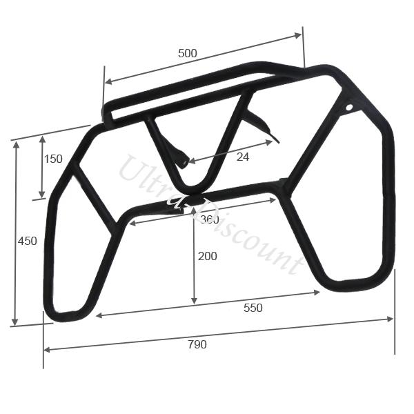 Gepcktrger fr Quad Shineray 300 ST-4E Bilder 1