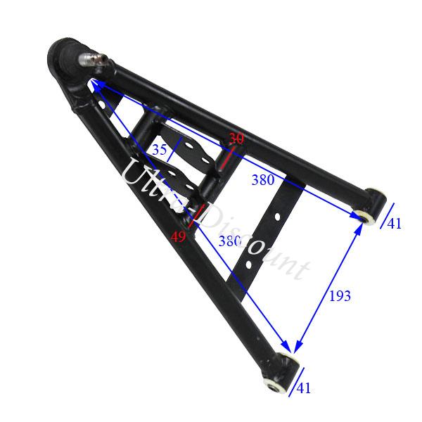 Querlenker unten links fr Quad 350 ccm (XY350ST-2E) Bilder 1