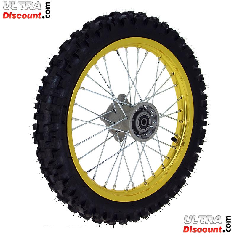 Rad vorn 14'', gold, fr dirt bike AGB29 Bilder 1