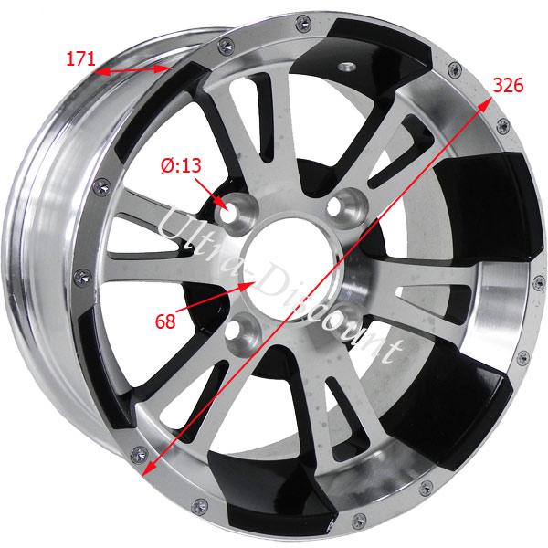 Alufelge vorn fr Quad Shineray 350 ccm (XY350ST-2E) Bilder 1