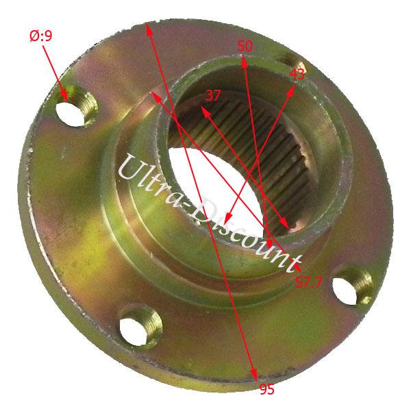 Kettenkranz-Halter fr Quad Shineray 350 ccm (XY350-ST-2E) Bilder 1