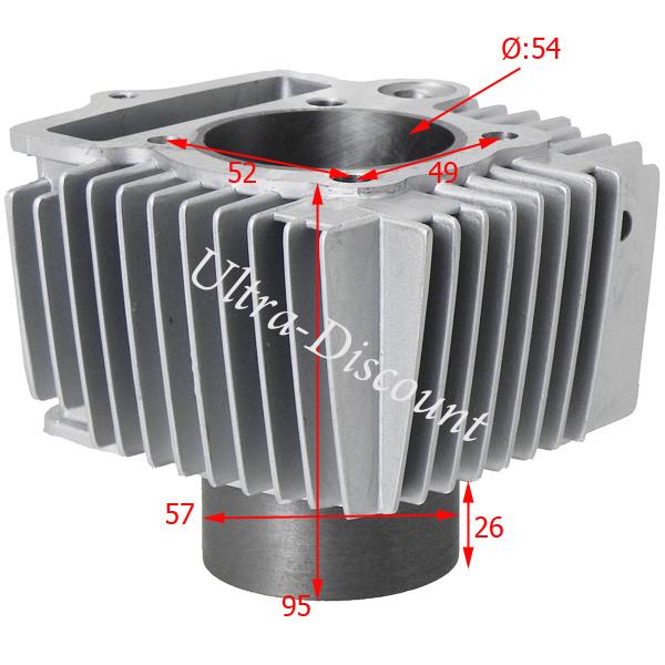 Zylinder-Set fr ATV 1P54FMI 110cc - 125cc Bilder 2