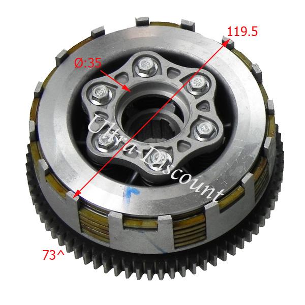 Kupplung fr dirt bike-Motor 200 und 250ccm, Typ 1 Bilder 1
