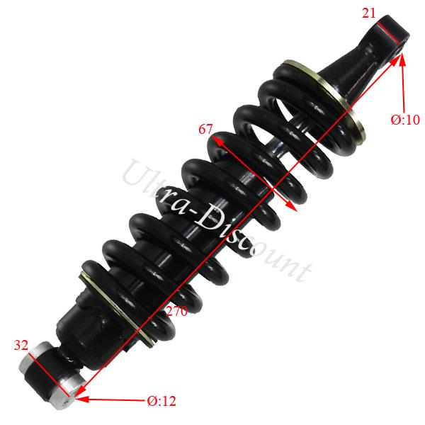 Stodmpfer hinten fr Quad Shineray 200cc (XY200ST-6A) Bilder 1