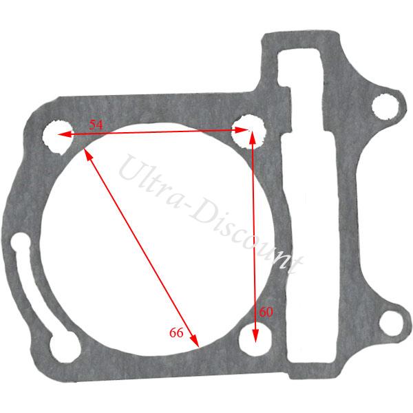 Zylinderfudichtung fr Shineray Motor 200 ccm (XY200ST9) Bilder 1