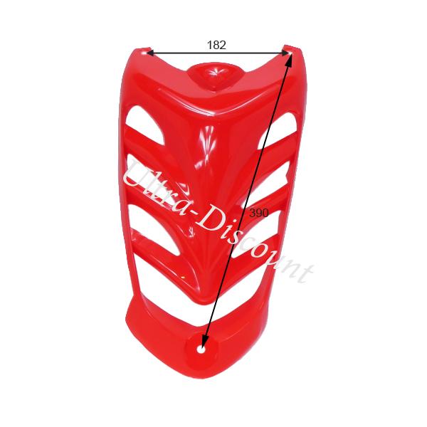 Kleine Verkleidung, Front, Quad Shineray 200 ccm STIIE, rot Bilder 1