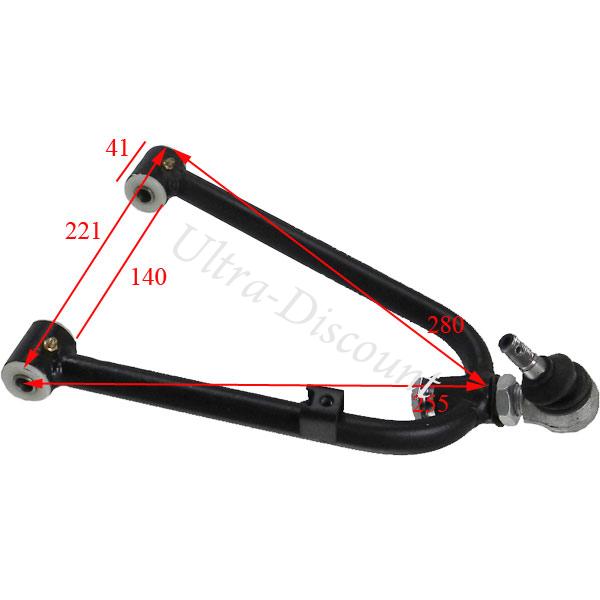 Oberer Querlenker rechts fr Quad 200 Shineray ST9 Bilder 1