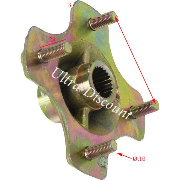 Radnabe hinten fr Quad der Shineray 300 ccm ST-4E (typ 2) Bilder 1