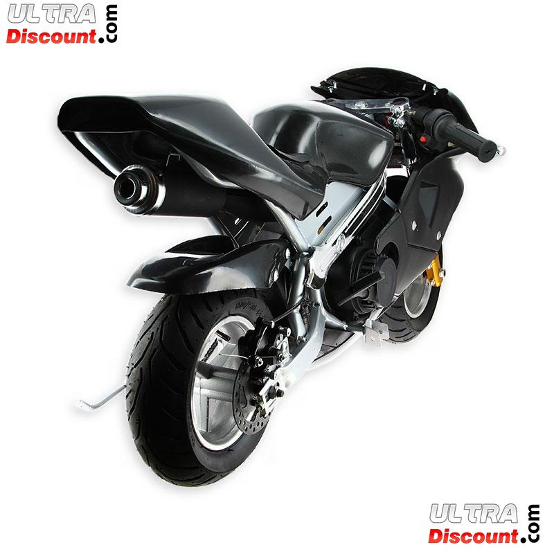 Pocket Bike 49cc schwarz mit Frontoptik Bilder 3