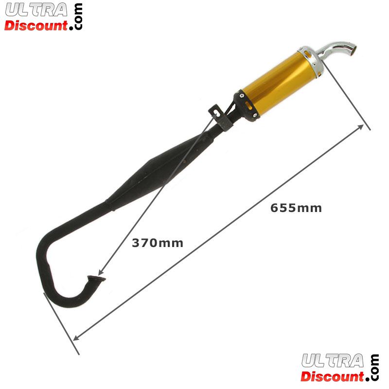 Tuning Auspuff pocket quad Gold (Type 1) Bilder 2