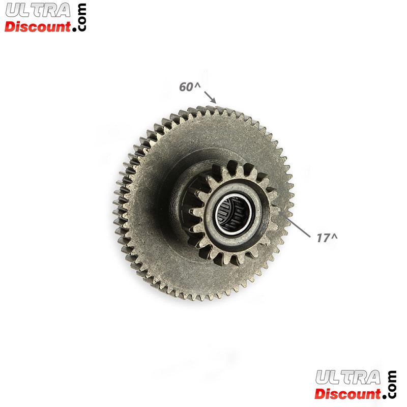 Anlasserritzel verdoppelt fr Dirt Bike 200ccm - 250ccm (17 Z) (type2) Bilder 2