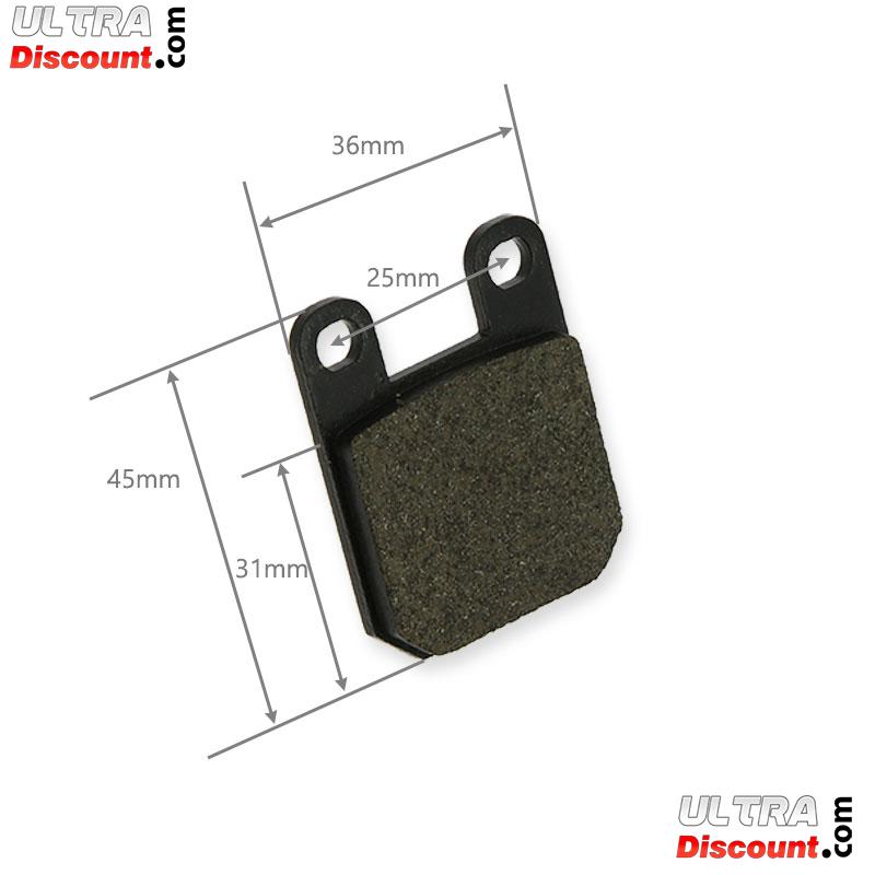 Bremsbelag fr pocket ATV (Typ 8) Bilder 1