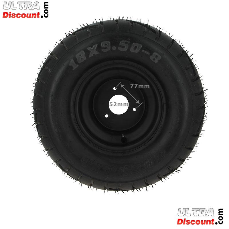 Rechtes Rad 18x9.50-8 komplett fr 110 -125cc ATV Bilder 1