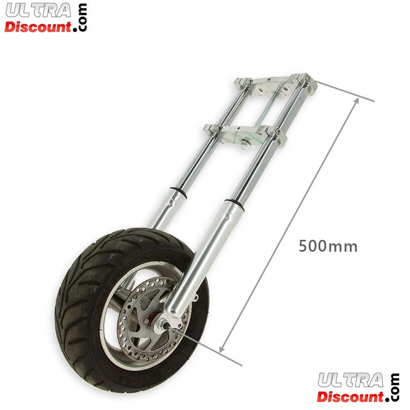 Gabel fr pocket Supermotard (145mm) silber Bilder 2
