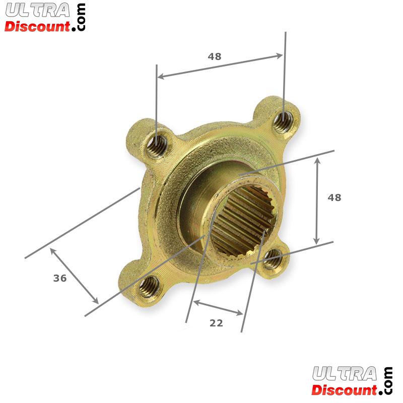 Bremsscheibenhalter (type3) fr Citycoco Bilder 1