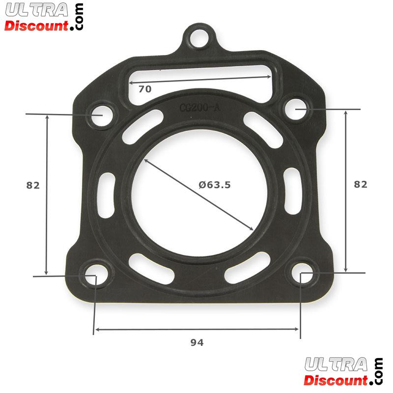 Dichtungssatz fr Motor CG200-A mit Wasserkhlung Bilder 1