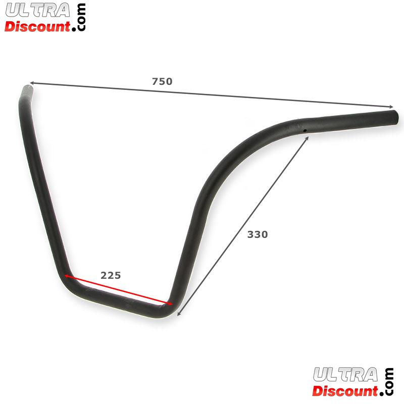 Lenker Citycoco Shopper (schwarz) 330mm Bilder 1