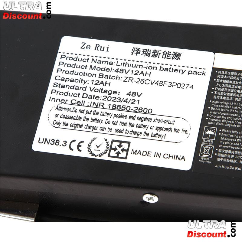 Batterie Li-ion 48VF12Ah fr Mini Citycoco (type2) Bilder 1
