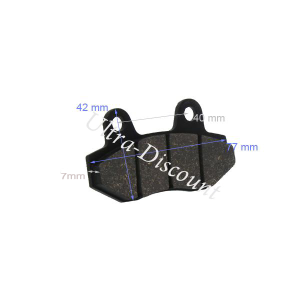 Bremsbelge vorn fr Motorroller Jonway 50ccm YY50QT-28A Bilder 1