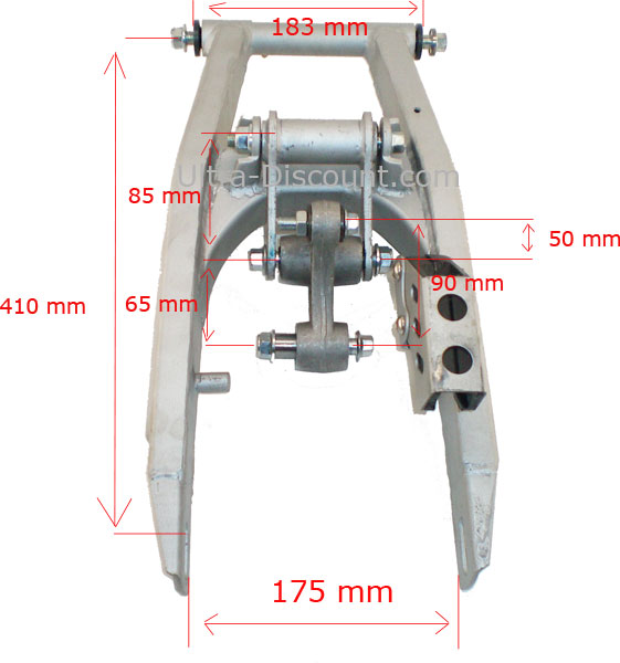 Schwingarm aus Stahl dirt bike AGB29 Bilder 2