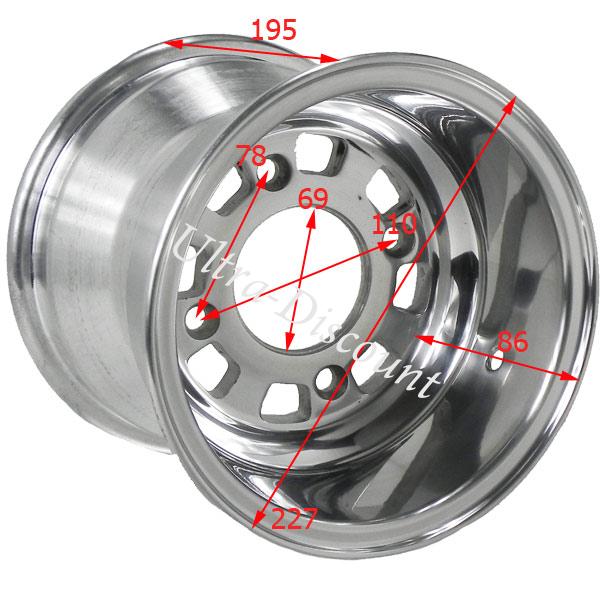 Alufelge hinten fr Quad Shineray 250 ccm STXE Bilder 1