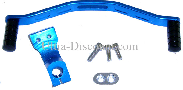Ganghebel aus Alu fr Quad (blau), Ersatz Chinese Quad 200ccm