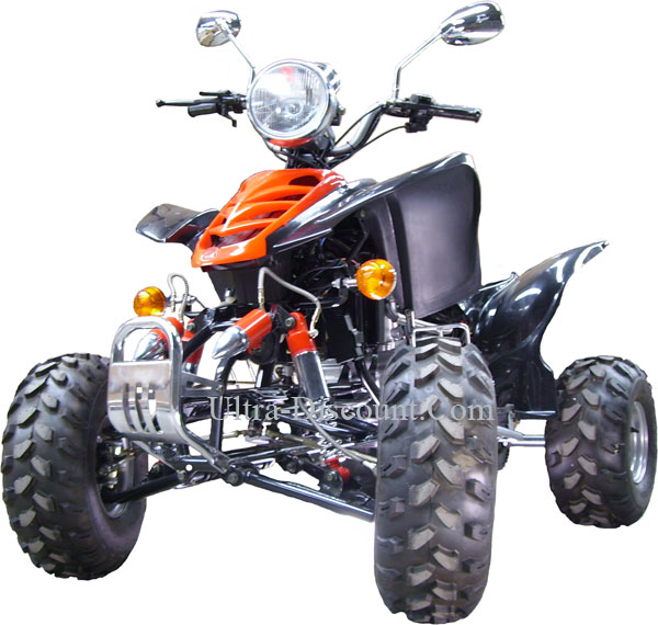 Quad aus China 200 ccm homologiert, rot Bilder 1