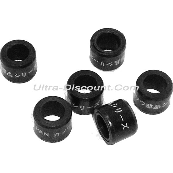 Variatorrollen (Satz 6 Stk) Motorroller Baotian 50ccm 4-Takt (9g), Ersatzteile Baotian BT49QT-12