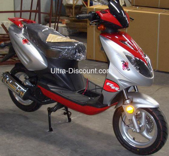 Scooter aus China 125 ccm, rot, Scooter aus China 125 ccm