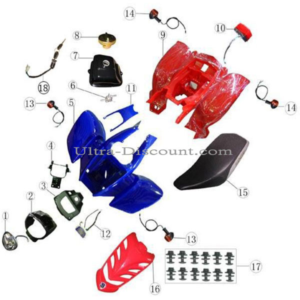Tankdeckel fr Quad Shineray 200 ccm STIIE Bilder 1