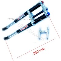 Gabel komplett dirt bike, Qualittsprodukt (Fr 15mm Radachsen, 845mm) Bilder 2