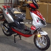 Scooter aus China 125 ccm, rot, Scooter aus China 125 ccm