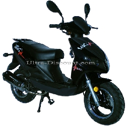 Scooter Viper R1, schwarz, 50 ccm (4-Takt), Scooter aus China 50 ccm