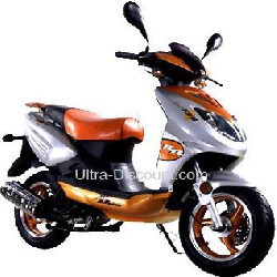 Scooter 125 ccm, orange, Scooter aus China 125 ccm