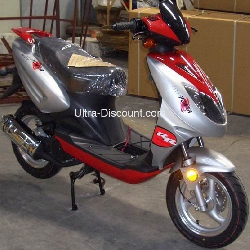 Scooter aus China 125 ccm, rot, Scooter aus China 125 ccm