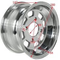 Rder Satz 4 Stk fr Quad Shineray 250 ccm STXE Bilder 3