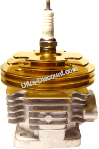 Kit 53 ccm 4 Schleusen, Achse 10mm (Typ B gold) Bilder 1