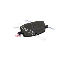 Bremsbelag vorn Motorroller Baotian BT49QT-9 Bilder 1