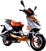 Scooter 4-Takt 50 ccm, orange