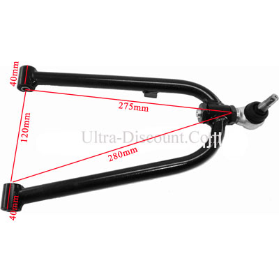 Querlenker oben, rechts, fr Quad 200 ccm STIIE (280mm) Bilder 1