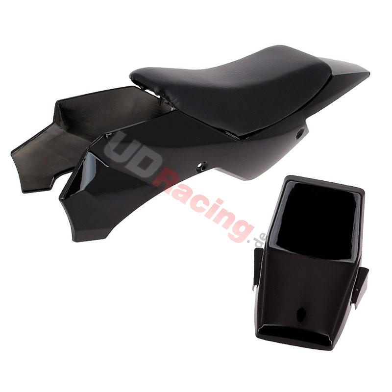 Verkleidung fr Pocket supermoto, schwarz - Typ 1, Teile Pockets Supermoto