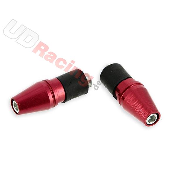 Lenkstangenende Tuning rot (Typ 5), Ersatzteile YAMAHA PW80
