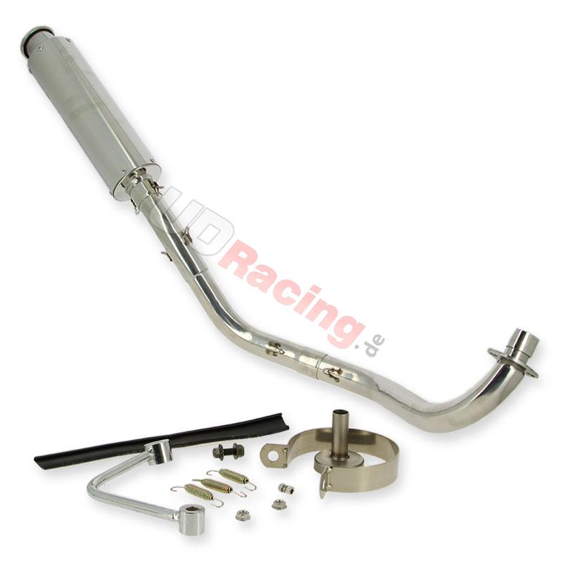 Auspuff verchromt fr Skyteam PBR 125ccm, Teile PBR Skyteam ZB Honda