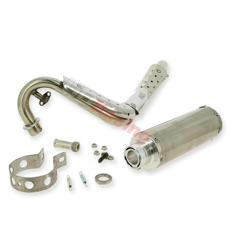 Auspuff verchromt fr Skyteam Dax 125cc, Teile Dax Skymax