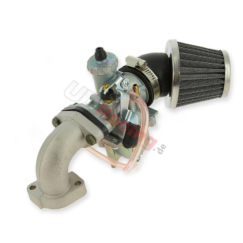 Vergaser-Kit 26mm abgewinkelter Filter fr Skyteam PBR, Teile PBR Skyteam ZB Honda