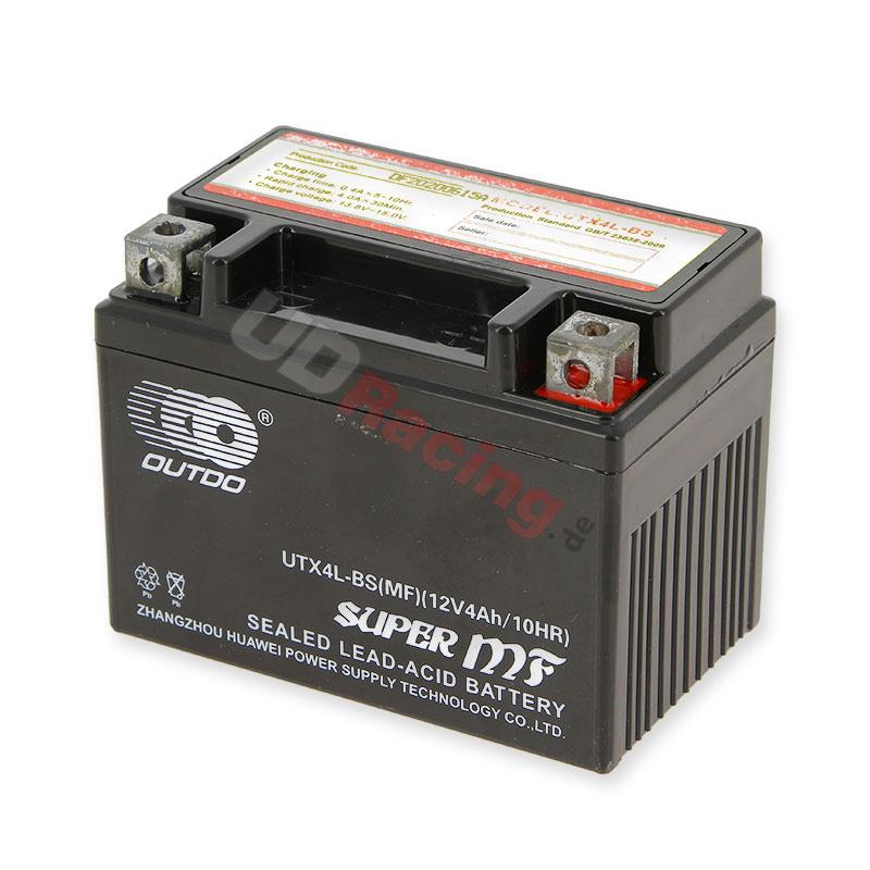 Zndbatterie fr Dax 12v-4Ah (UTX4L-BS), Teile Dax Skymax
